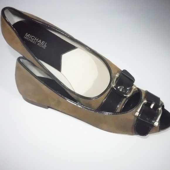 Michael Kors Open Toe Flat Made in Italy 9M - Picture 2 of 5